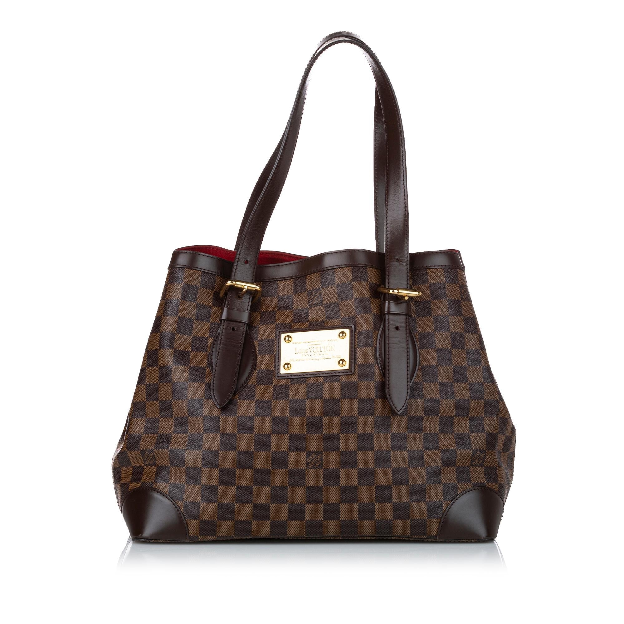 Louis Vuitton Damier Ebene Hampstead MM (SHG-32920)