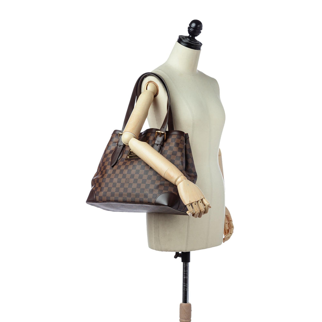 Louis Vuitton Damier Ebene Hampstead MM (SHG-32920)