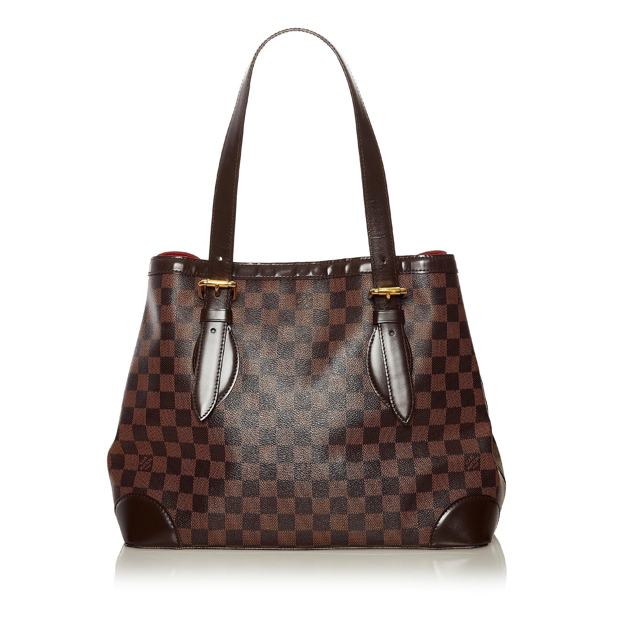 Louis Vuitton Damier Ebene Hampstead MM (SHG-Qw27QW)