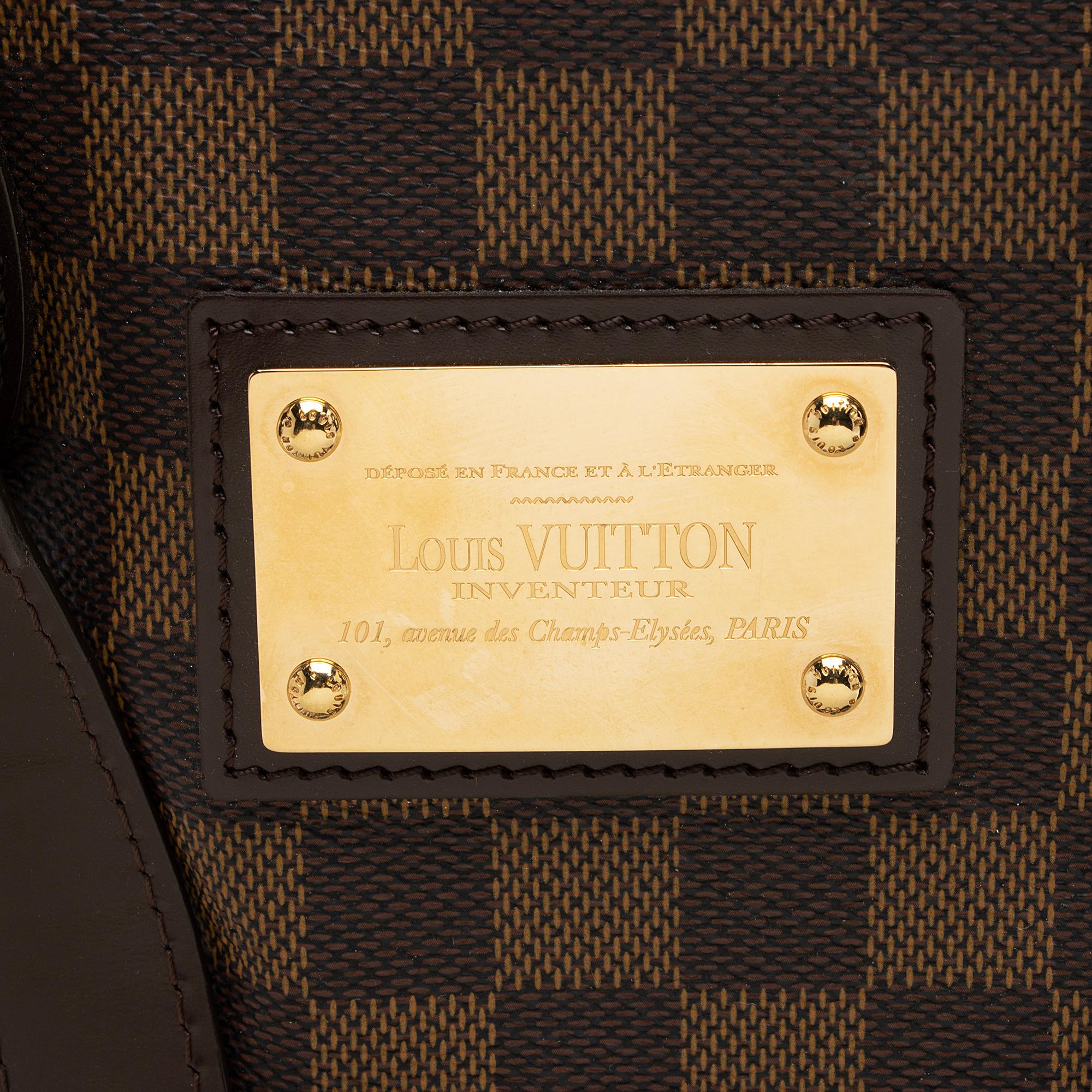 Louis Vuitton Damier Ebene Hampstead PM Tote (SHF-qzzOH2)