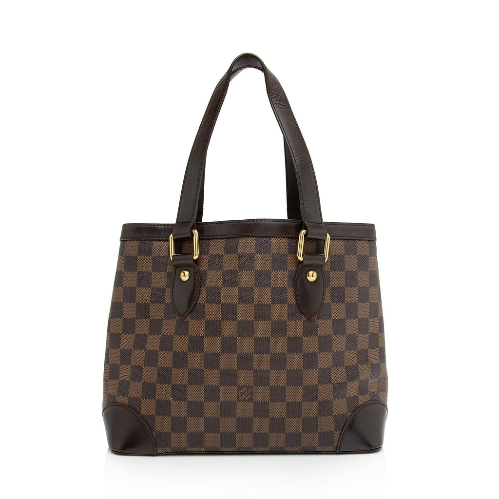 Louis Vuitton Damier Ebene Hampstead PM Tote (SHF-2yiiMs)