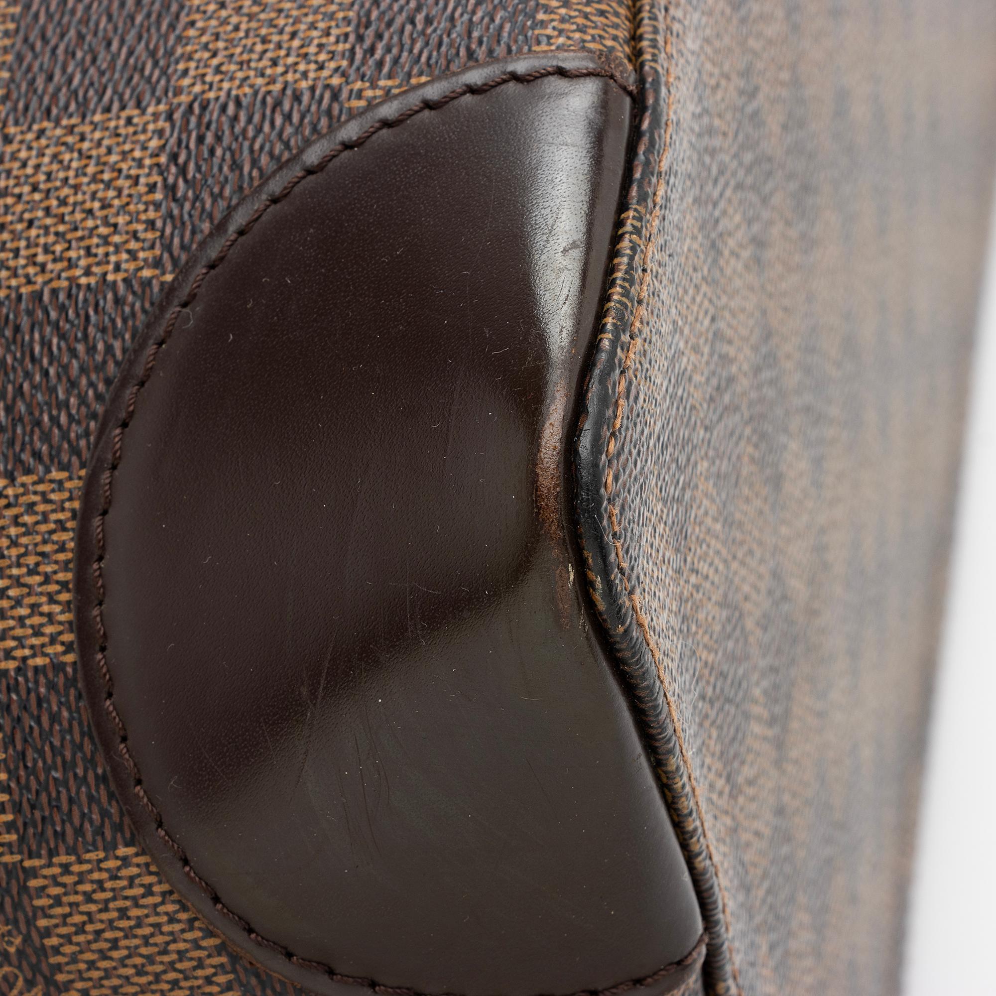 Louis Vuitton Damier Ebene Hampstead PM Tote (SHF-2yiiMs)