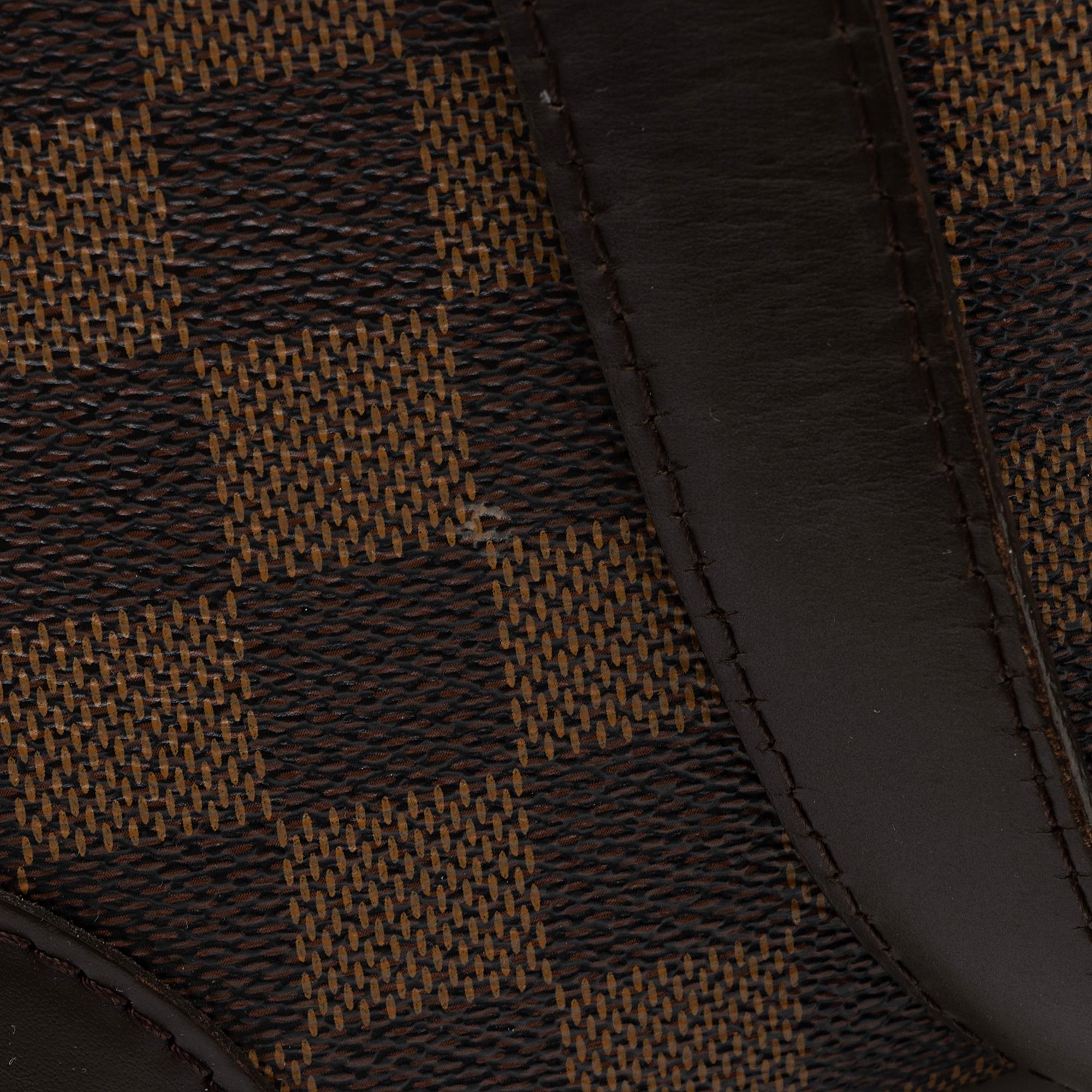 Louis Vuitton Damier Ebene Hampstead PM Tote (SHF-2yiiMs)