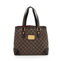 Louis Vuitton Damier Ebene Hampstead PM Tote (SHF-2yiiMs)