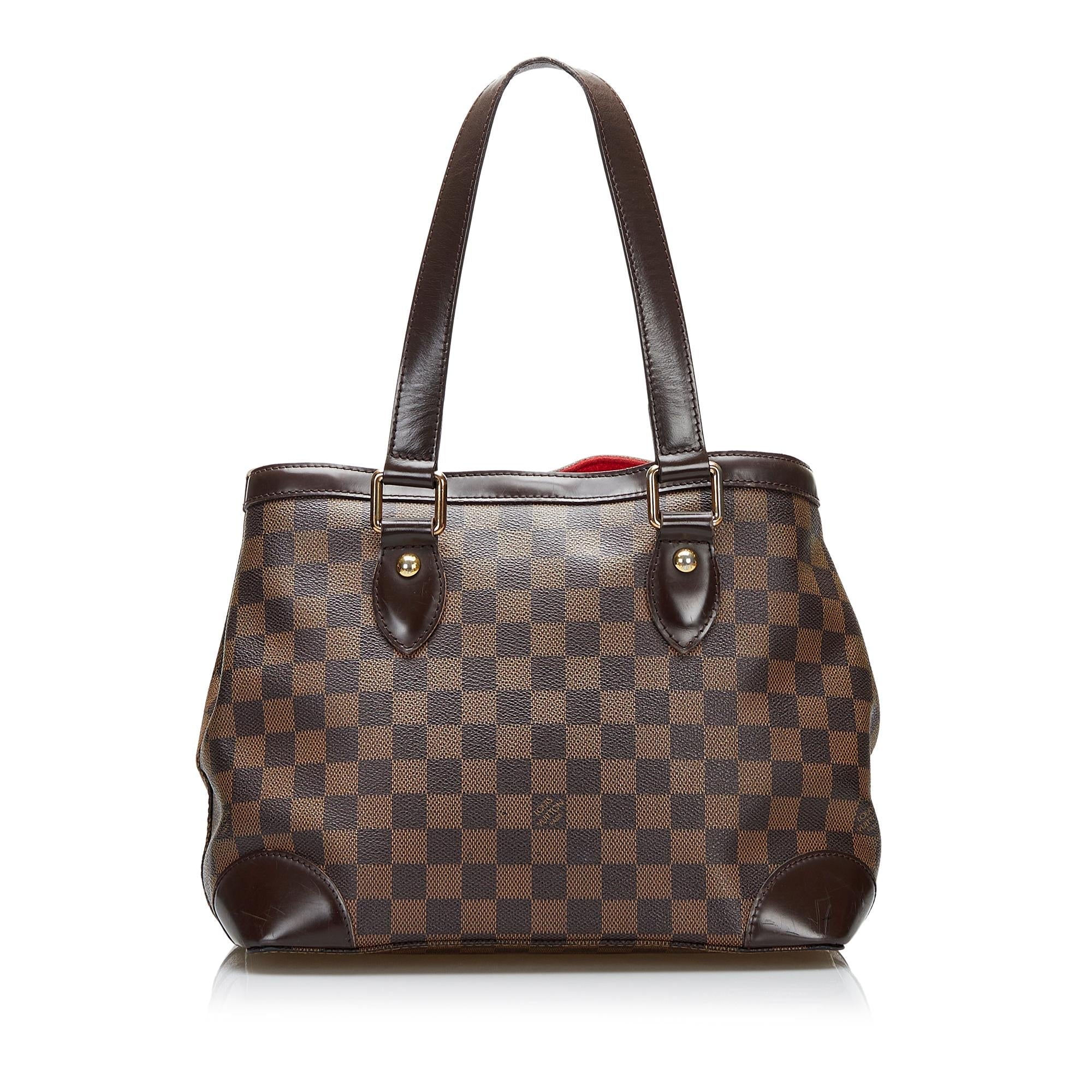 Louis Vuitton Damier Ebene Hampstead PM (SHG-v9dJ2V)