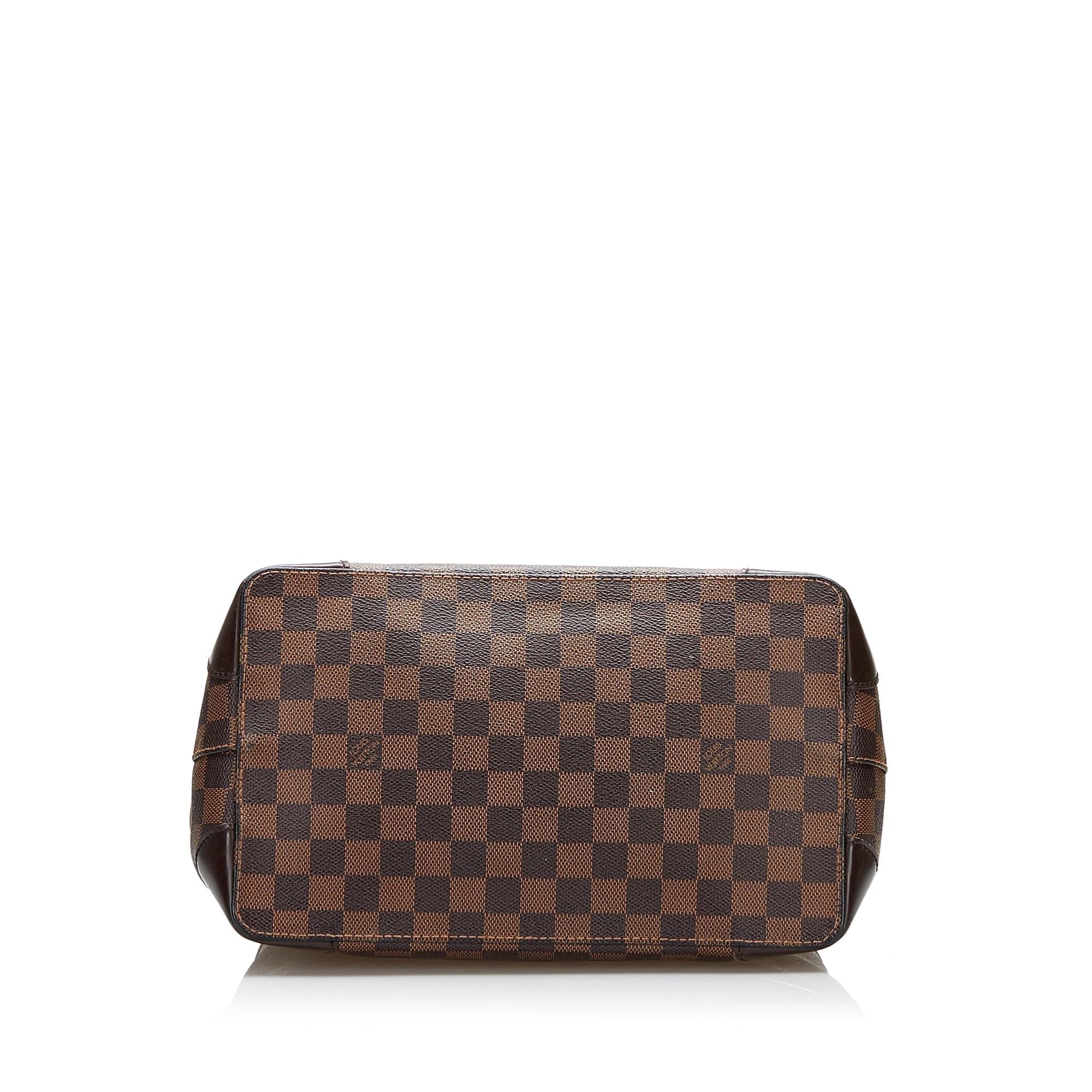 Louis Vuitton Damier Ebene Hampstead PM (SHG-v9dJ2V)