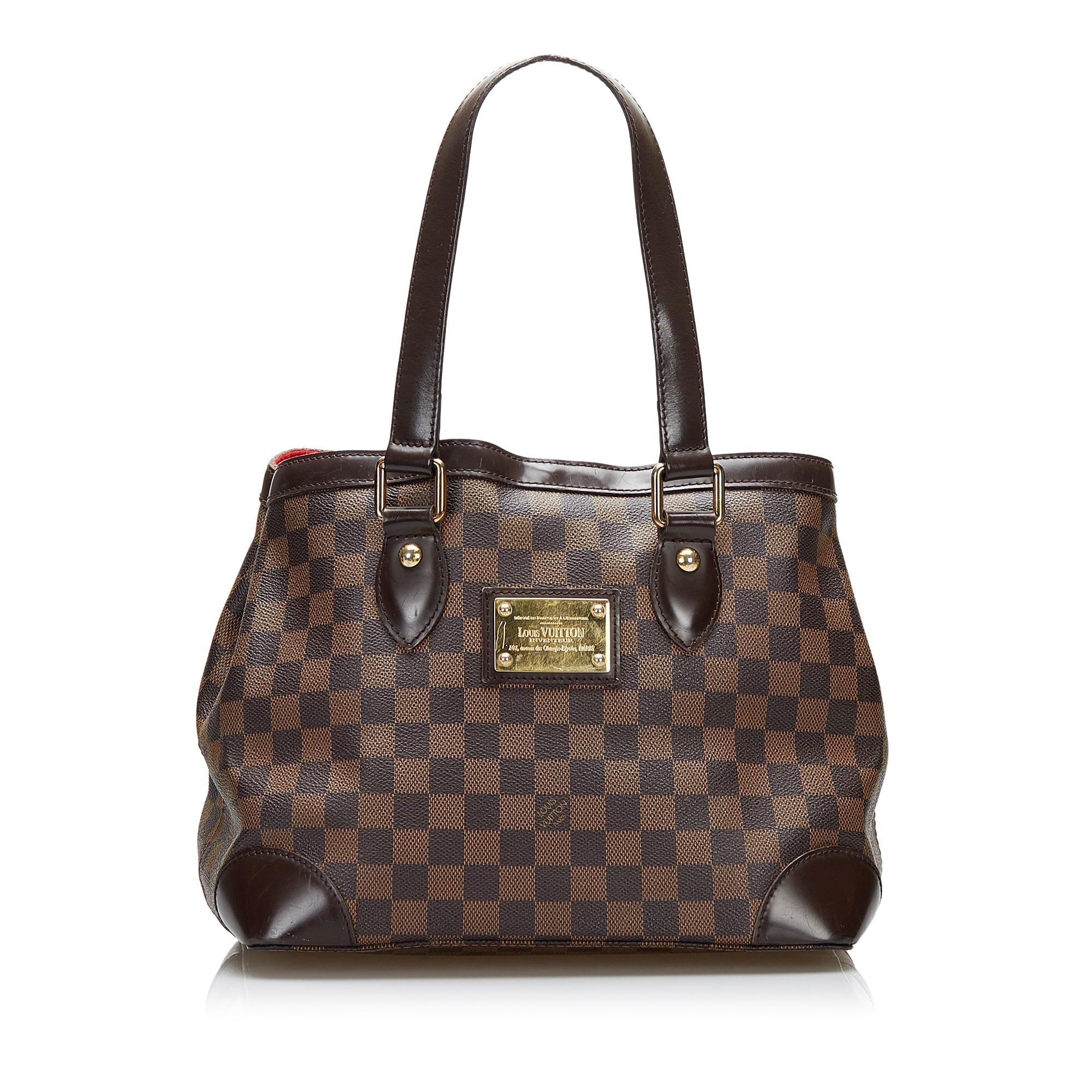 Louis Vuitton Damier Ebene Hampstead PM (SHG-v9dJ2V)