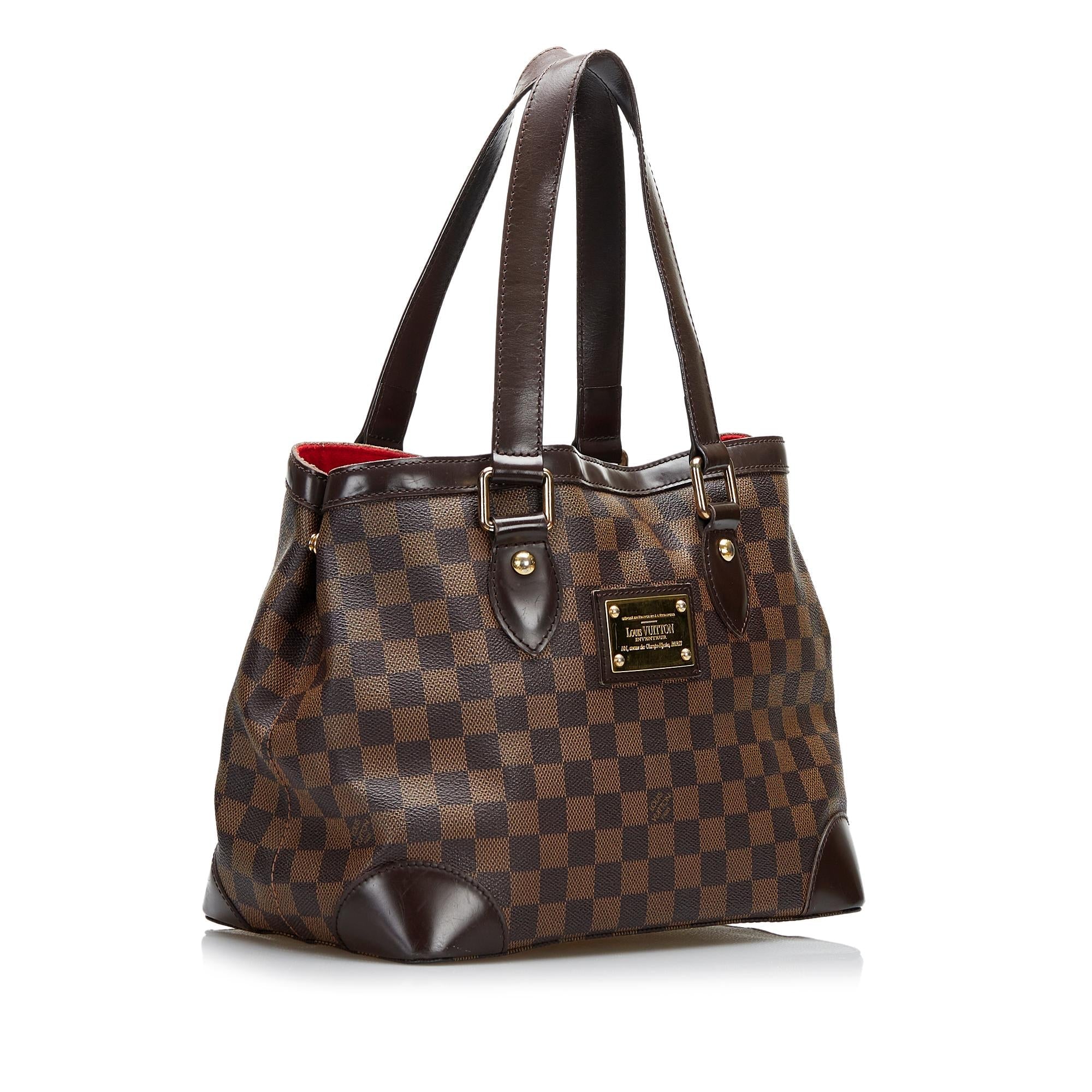 Louis Vuitton Damier Ebene Hampstead PM (SHG-v9dJ2V)