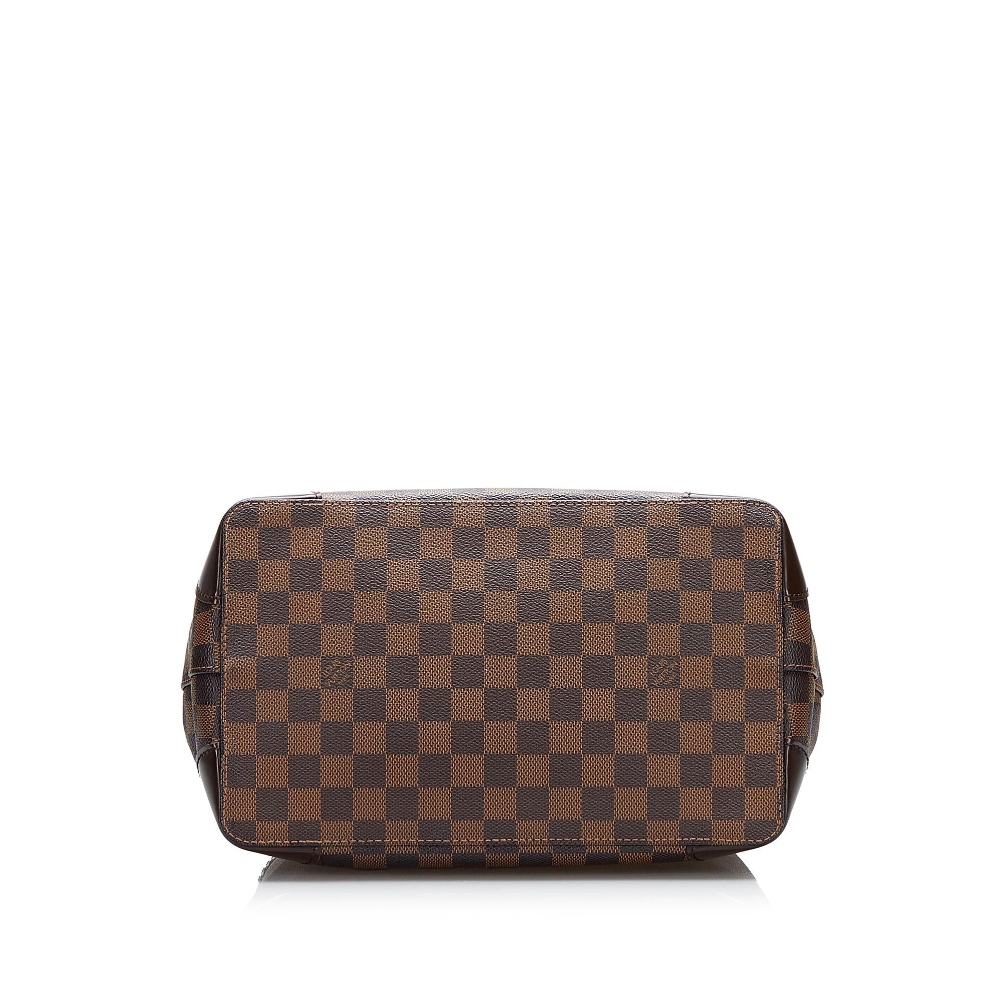 Louis Vuitton Damier Ebene Hampstead PM (SHG-59bvAp)