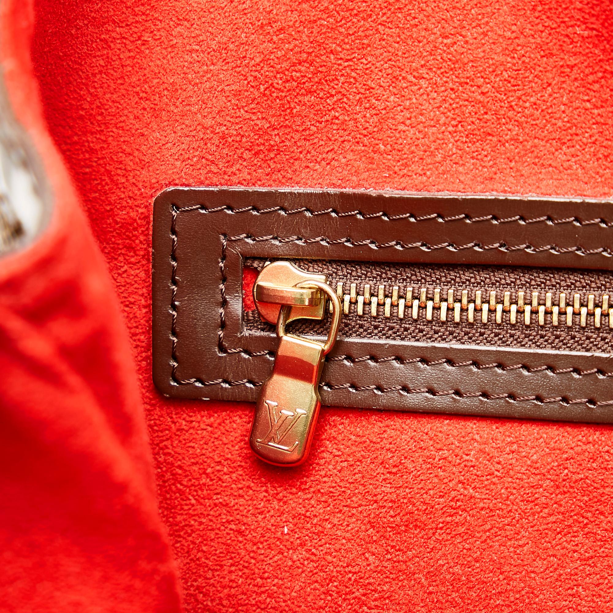 Louis Vuitton Damier Ebene Hampstead PM (SHG-59bvAp)
