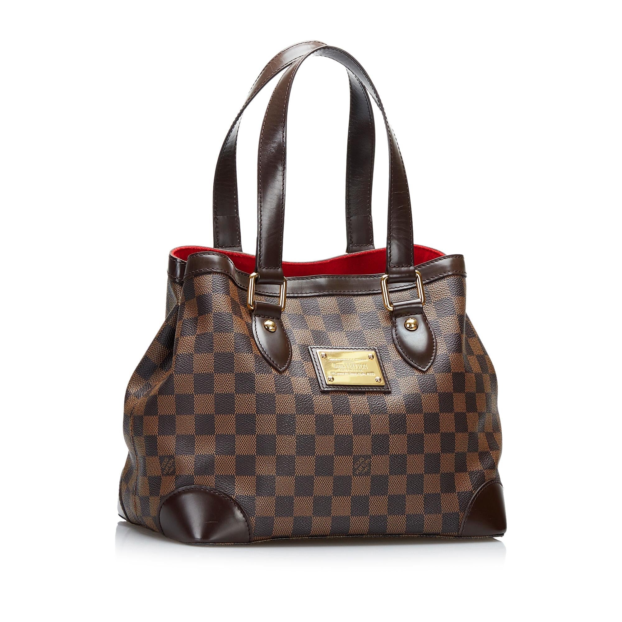 Louis Vuitton Damier Ebene Hampstead PM (SHG-59bvAp)