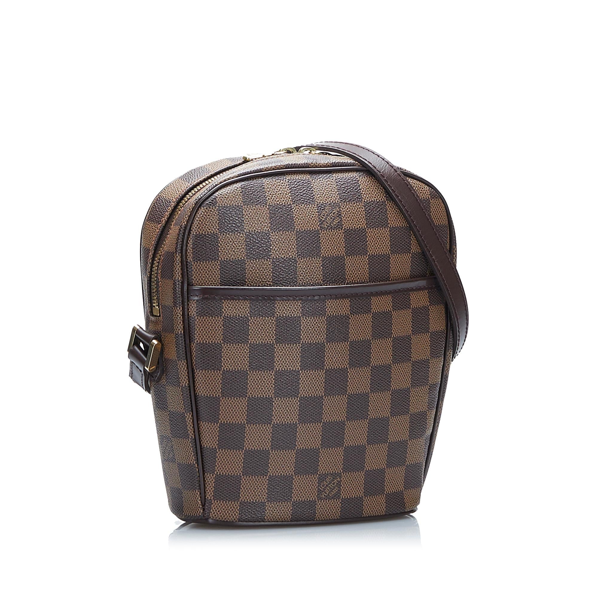Louis Vuitton Damier Ebene Ipanema PM (SHG-8cRMN2)