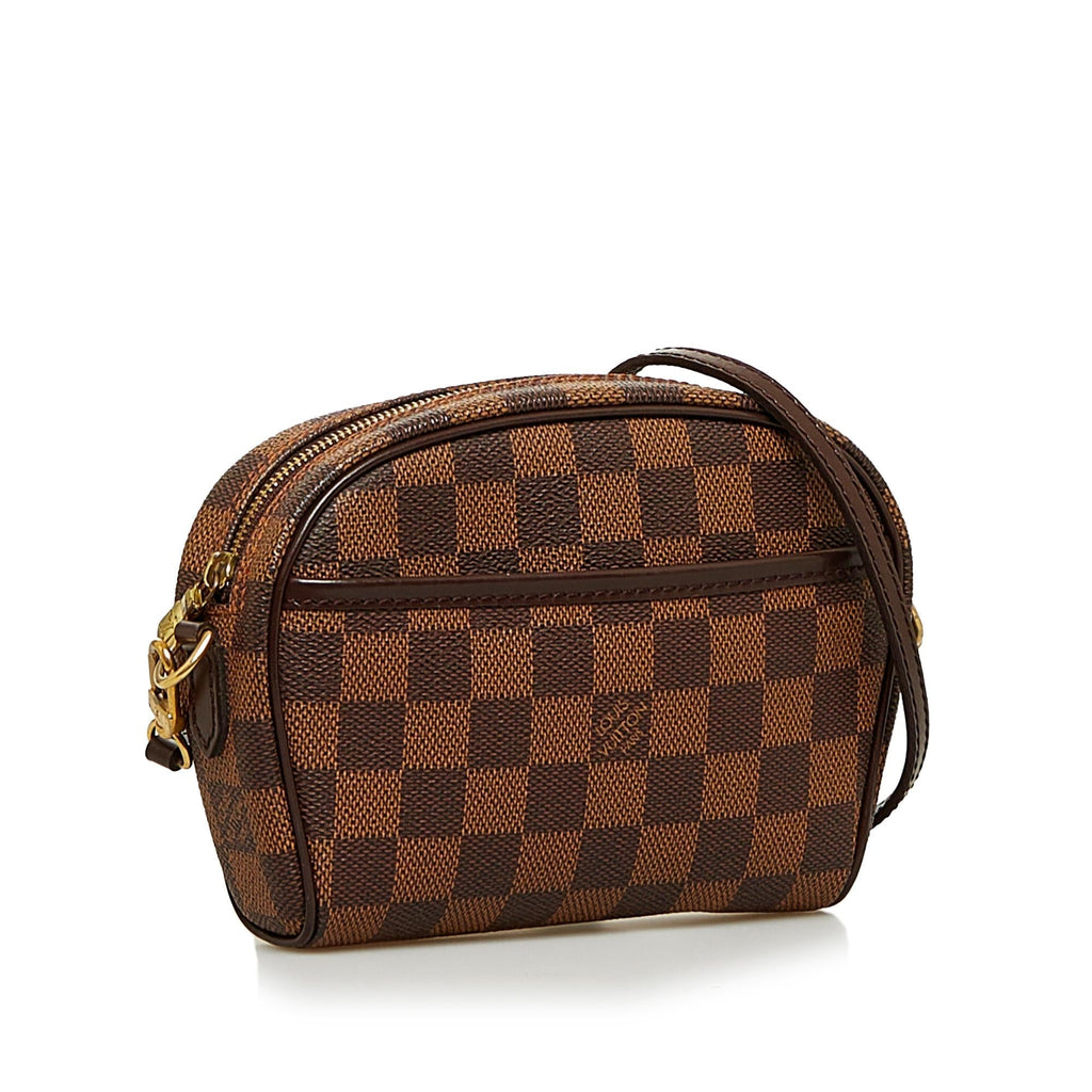 Louis Vuitton Damier Ebene Ipanema Pochette (SHG-lQAcPn)