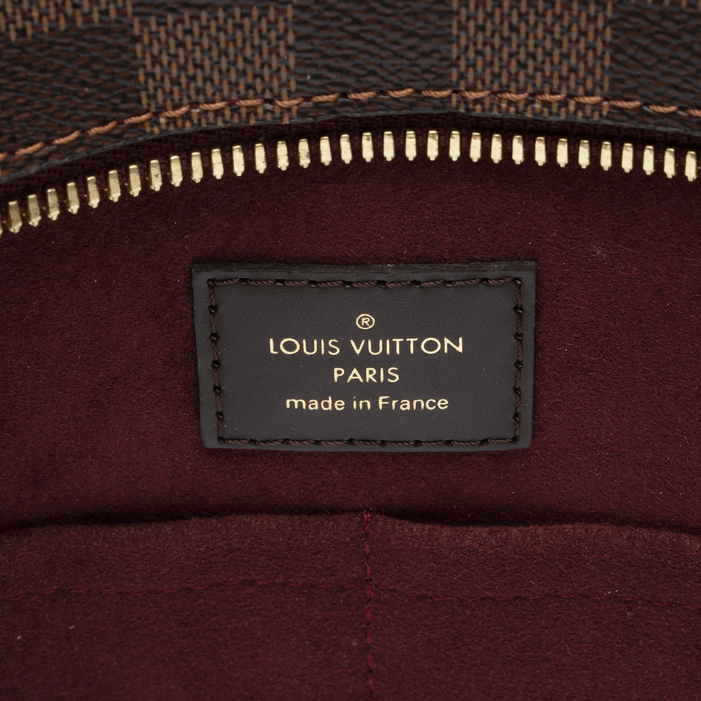 Louis Vuitton Damier Ebene Jersey Tote (SHF-1EyPjV)
