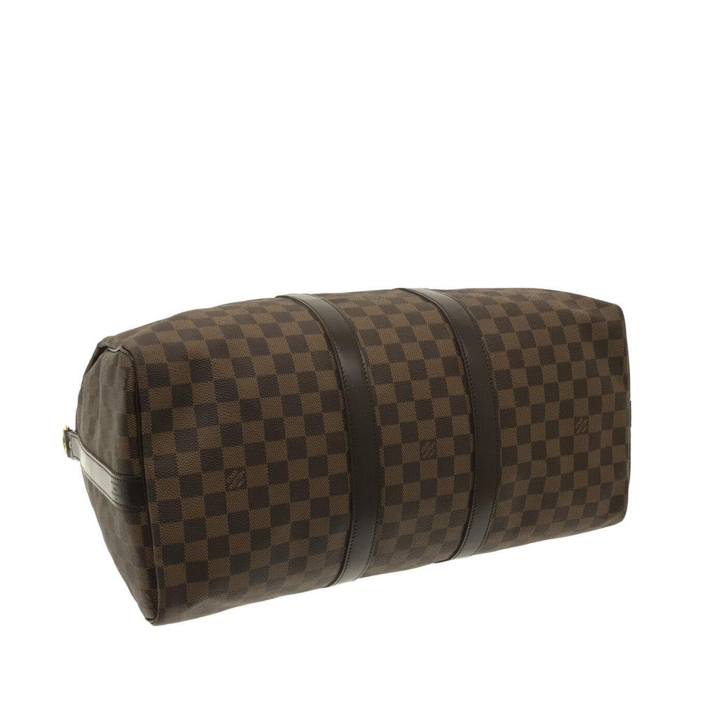 Louis Vuitton Damier Ebene Keepall Bandouliere 45 (SHG-vffBjt)