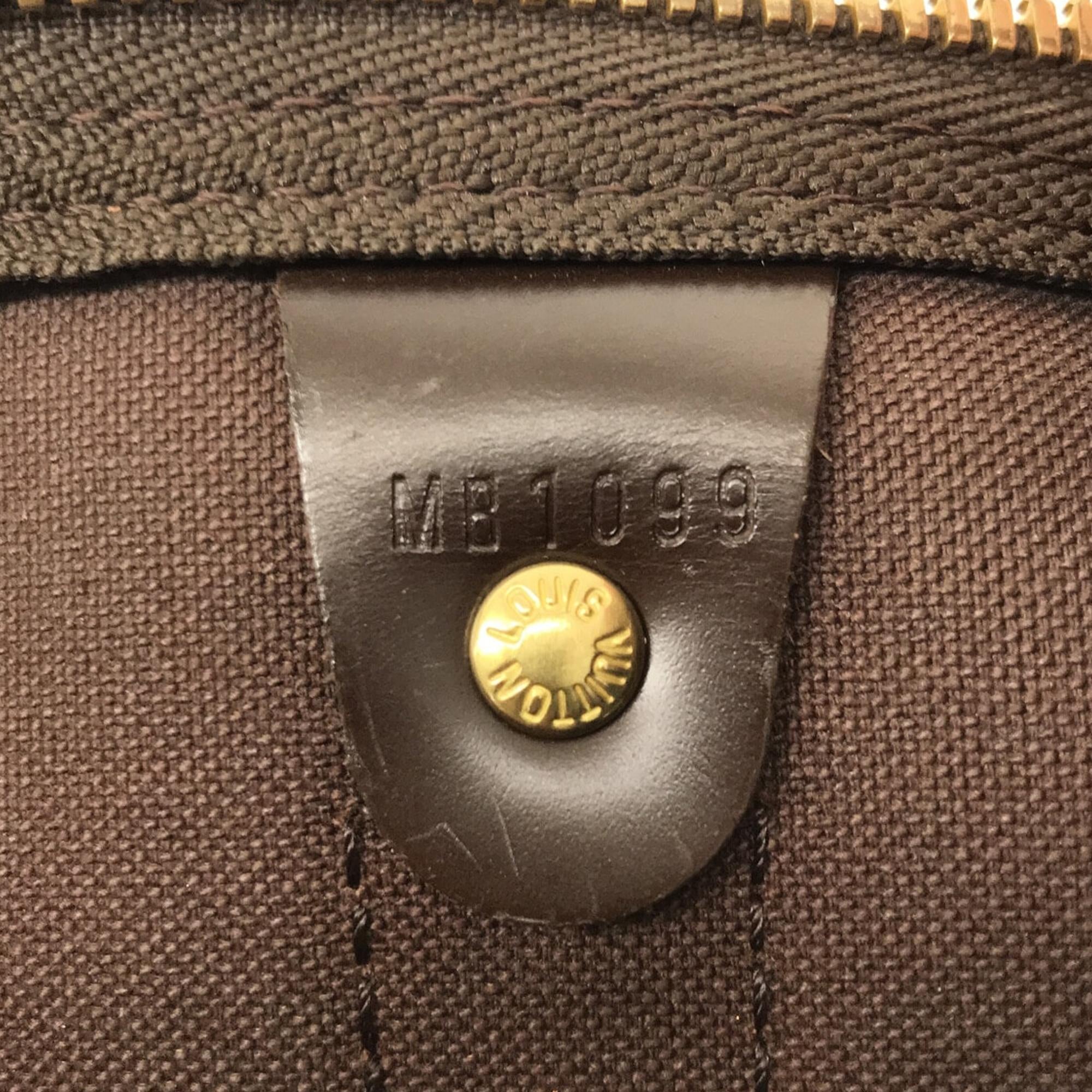 Louis Vuitton Damier Ebene Keepall Bandouliere 45 (SHG-vffBjt)