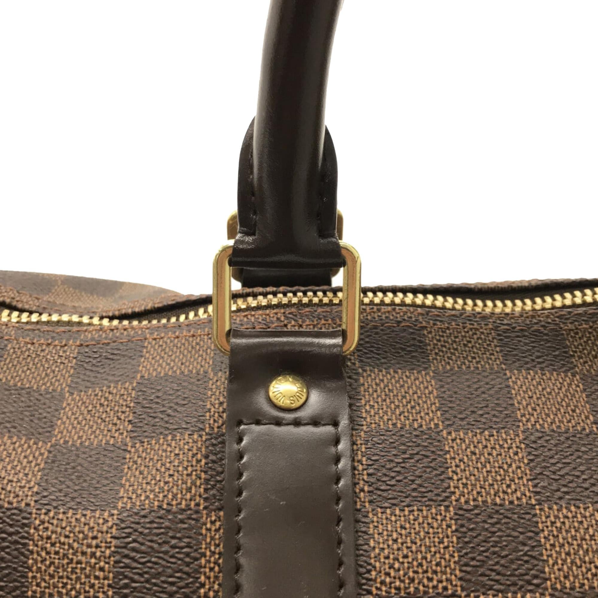 Louis Vuitton Damier Ebene Keepall Bandouliere 45 (SHG-vffBjt)