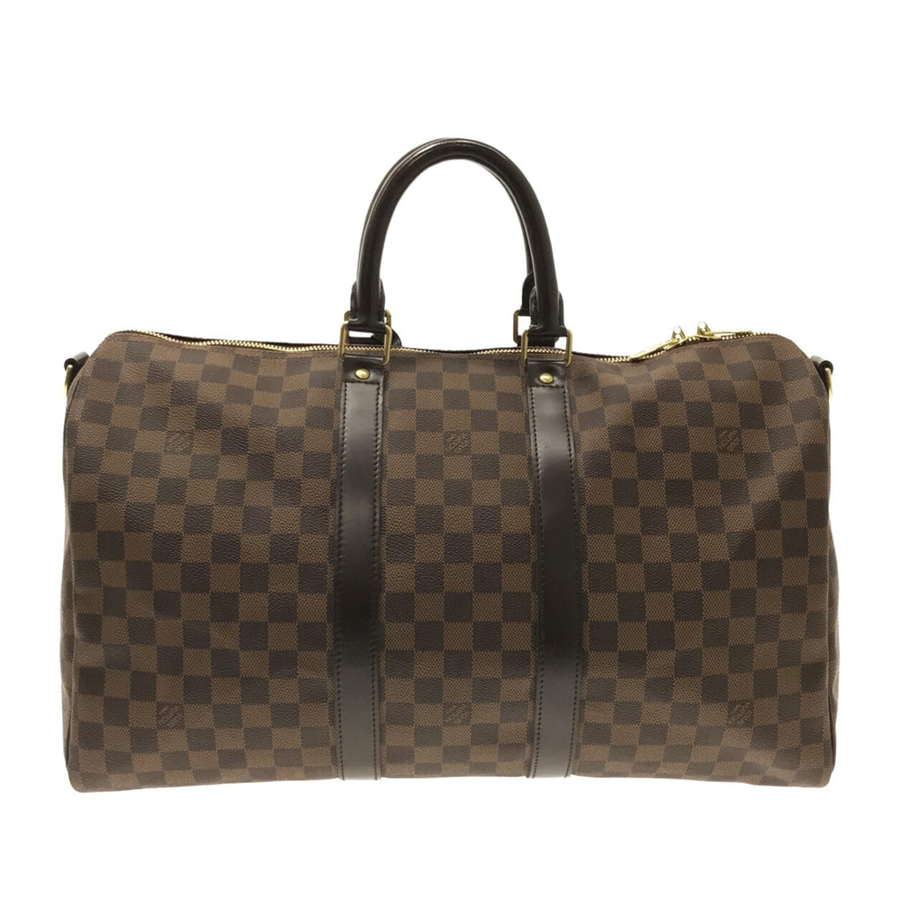Louis Vuitton Damier Ebene Keepall Bandouliere 45 (SHG-vffBjt)