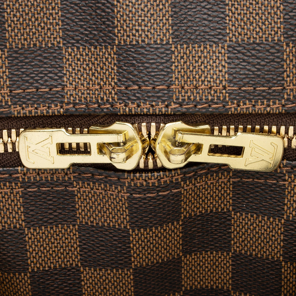 Louis Vuitton Damier Ebene Keepall Bandouliere 55 Duffle Bag