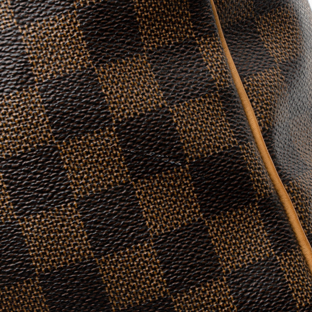 Louis Vuitton Damier Ebene Keepall Bandouliere 55 Duffle Bag