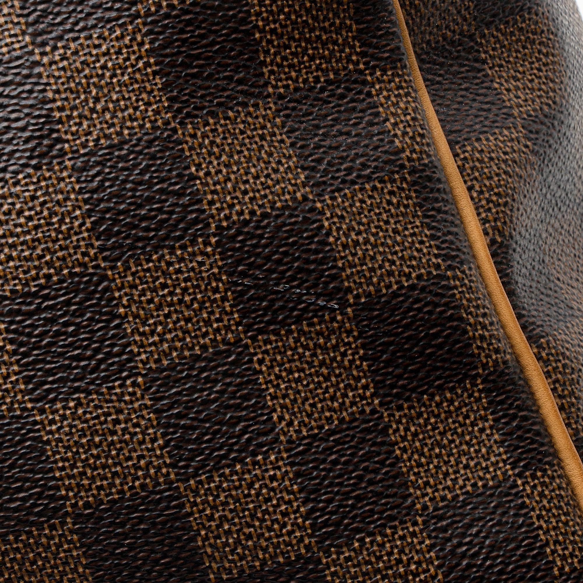Louis Vuitton Damier Ebene Keepall Bandouliere 55 Duffle Bag