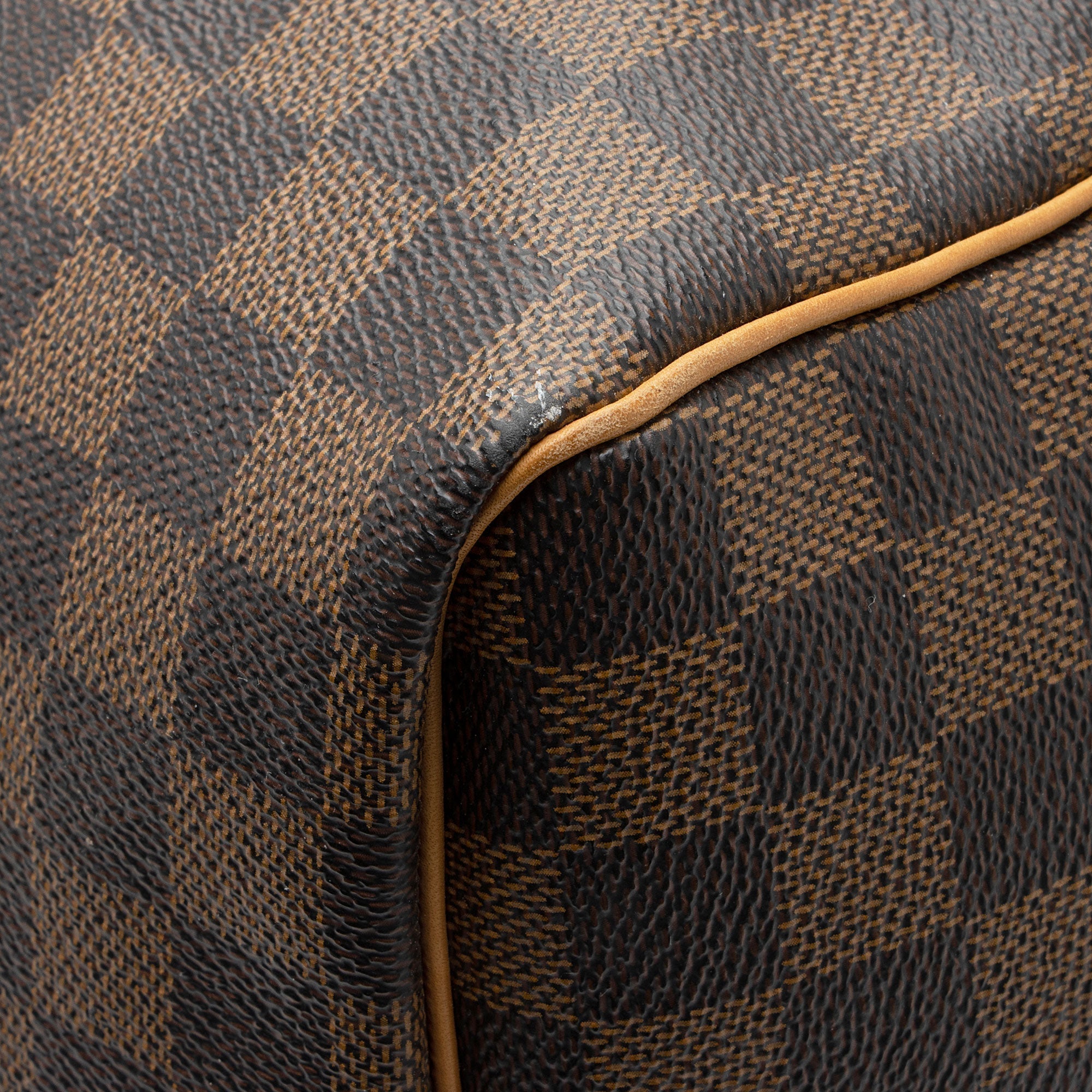 Louis Vuitton Damier Ebene Keepall Bandouliere 55 Duffle Bag
