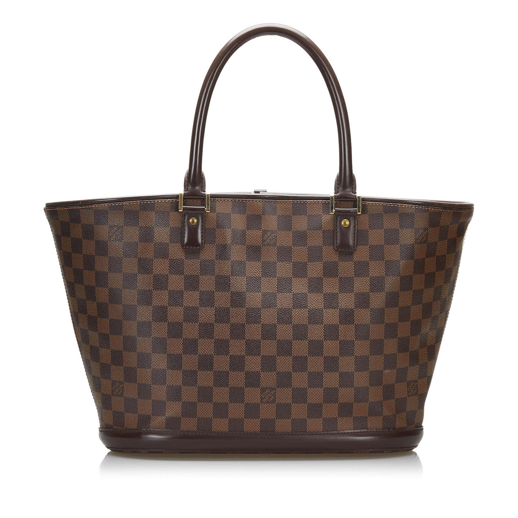 Louis Vuitton Damier Ebene Manosque GM (SHG-37249)