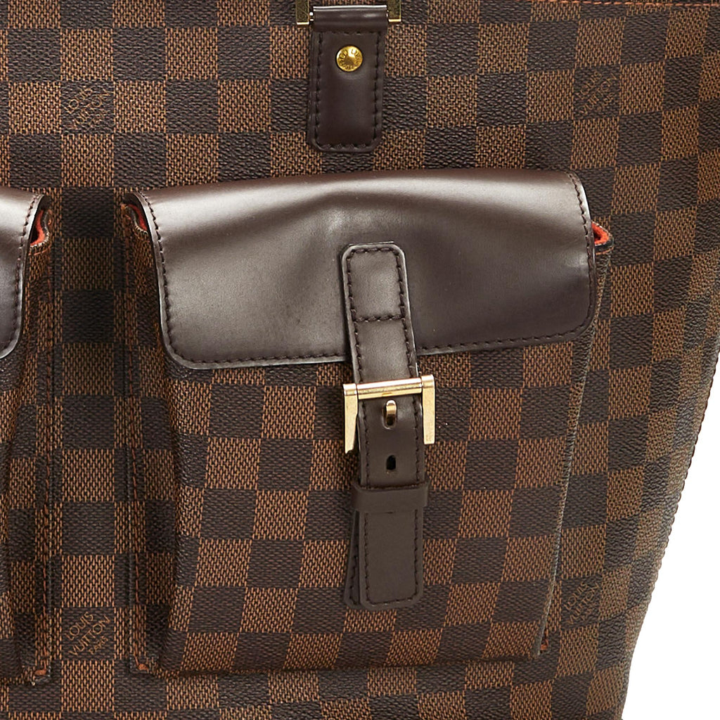 Louis Vuitton Damier Ebene Manosque GM (SHG-37249)