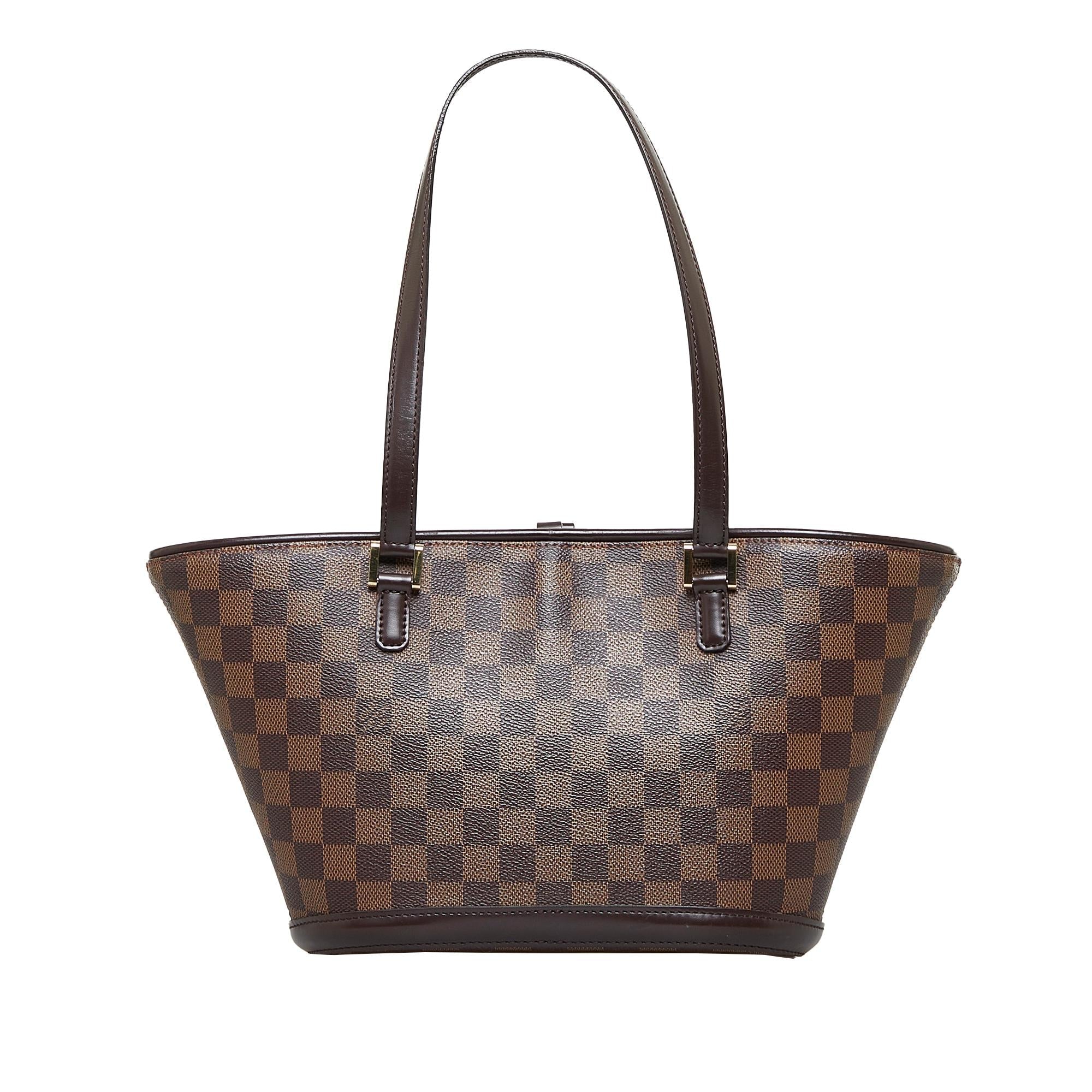 Louis Vuitton Damier Ebene Manosque PM (SHG-fAqcdB)