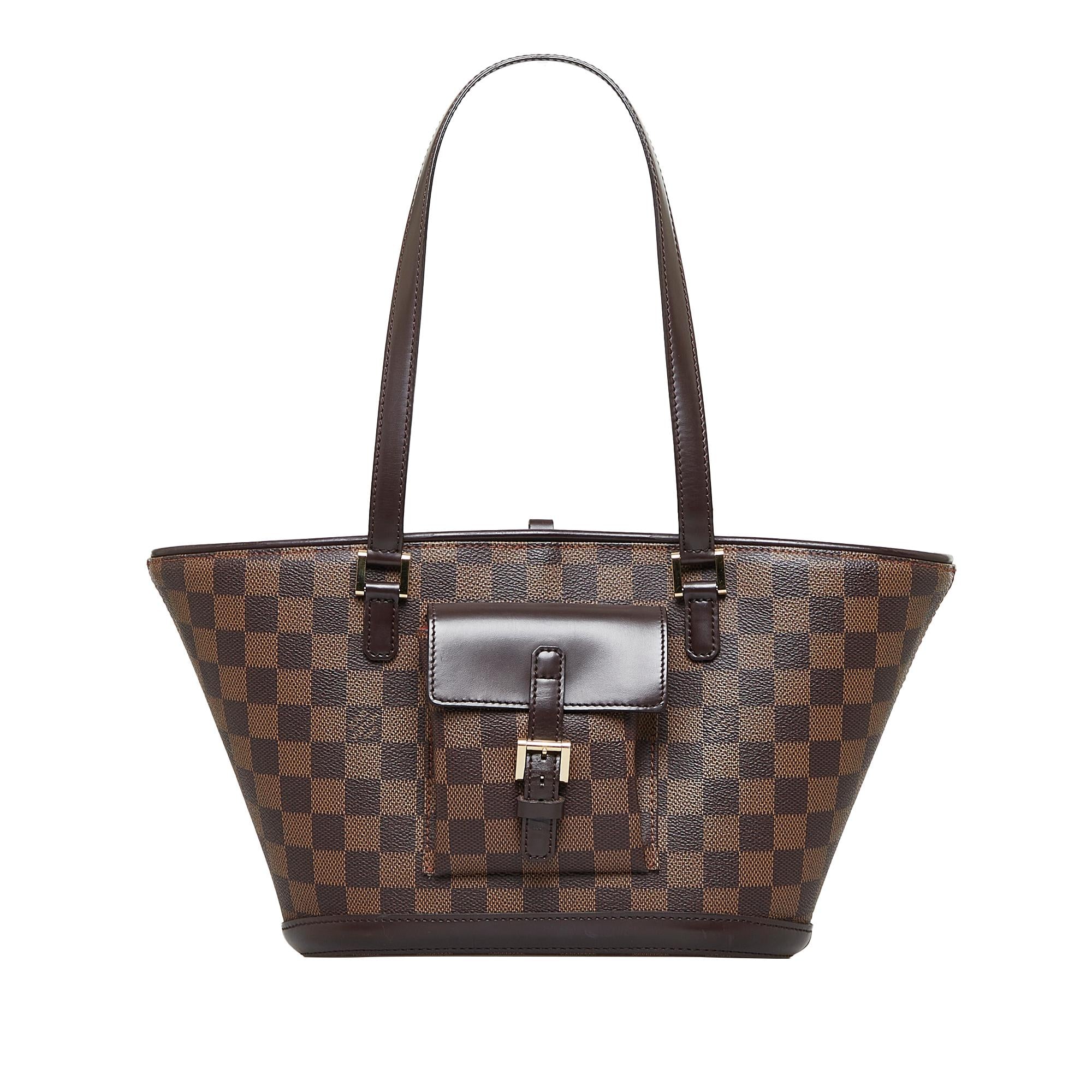 Louis Vuitton Damier Ebene Manosque PM (SHG-fAqcdB)