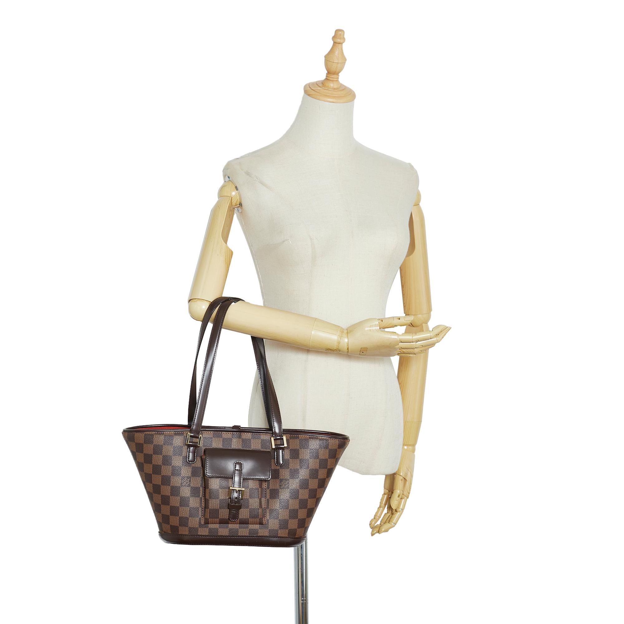 Louis Vuitton Damier Ebene Manosque PM (SHG-fAqcdB)