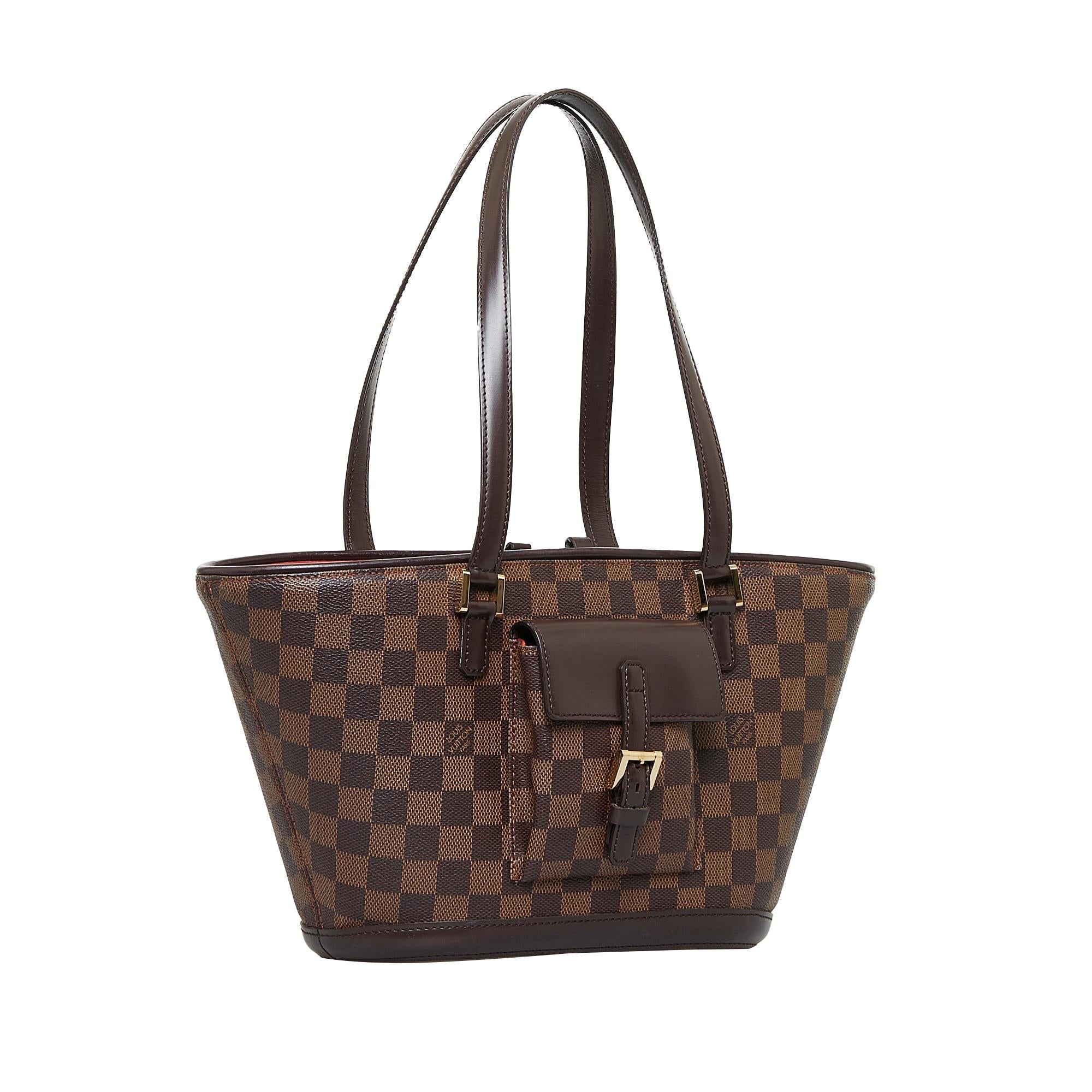 Louis Vuitton Damier Ebene Manosque PM (SHG-fAqcdB)