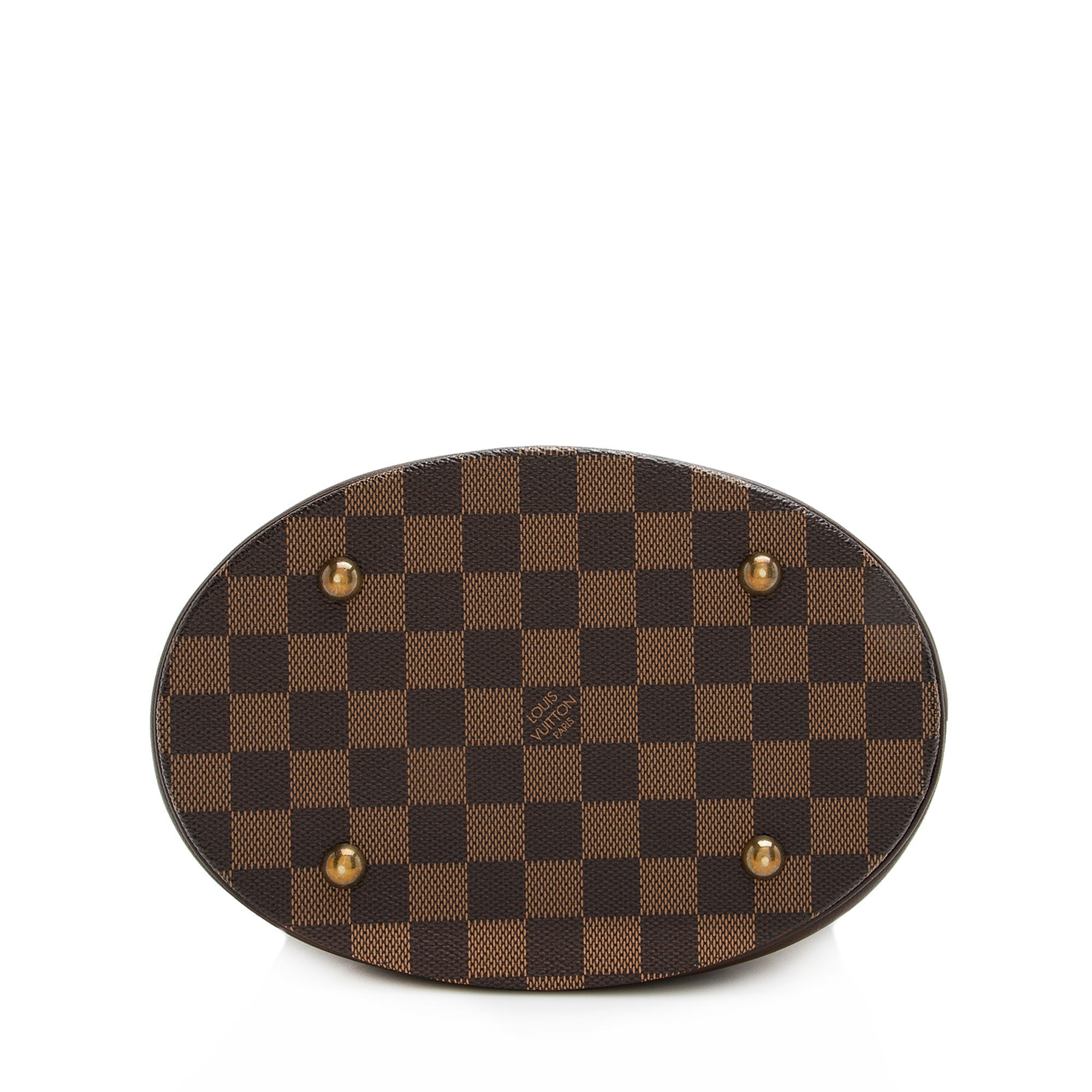 Louis Vuitton Damier Ebene Marais Bucket Tote (SHF-22212)