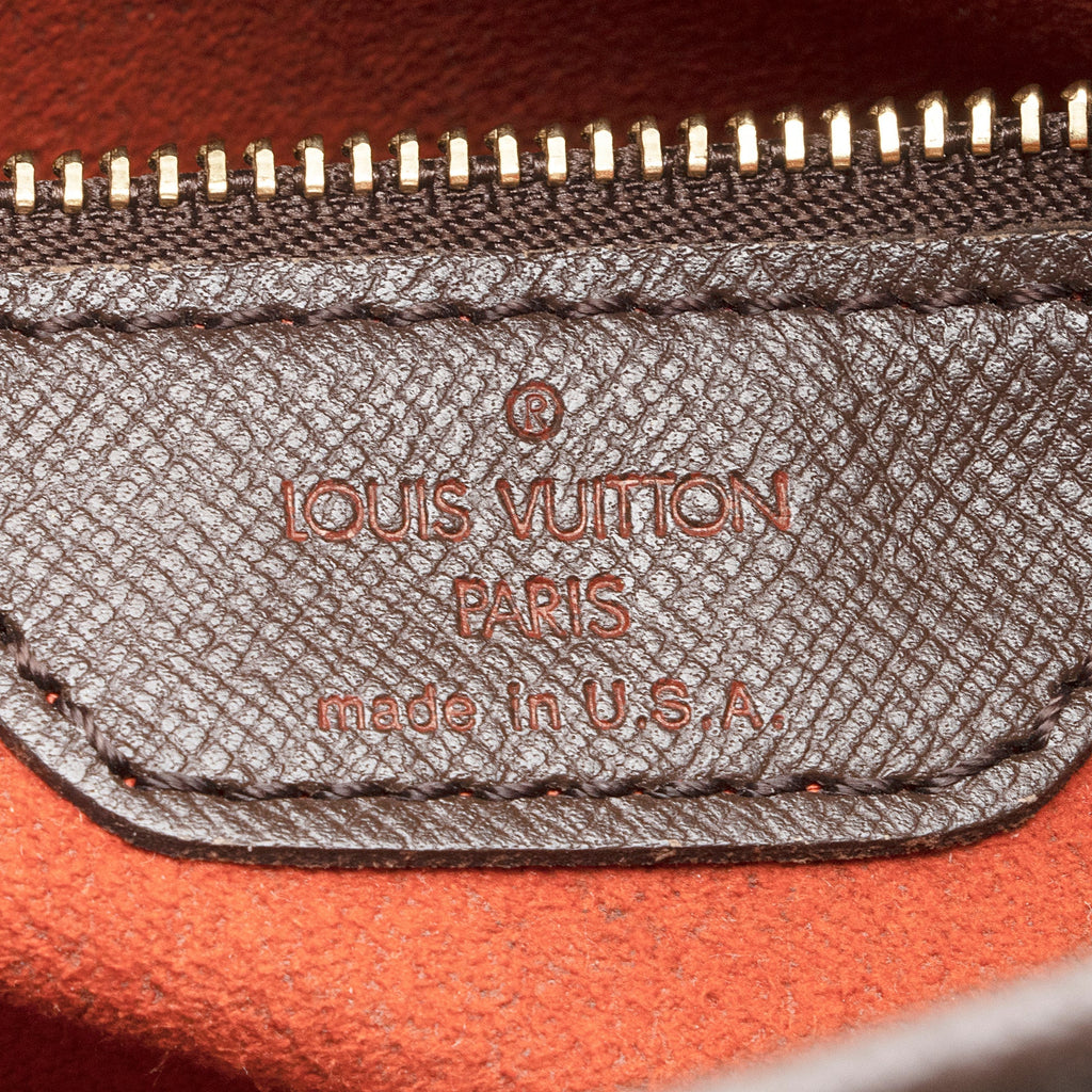 Louis Vuitton Damier Ebene Marais Bucket Tote (SHF-22212)