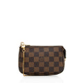 Louis Vuitton Damier Ebene Mini Pochette Accessoires (SHF-20838)