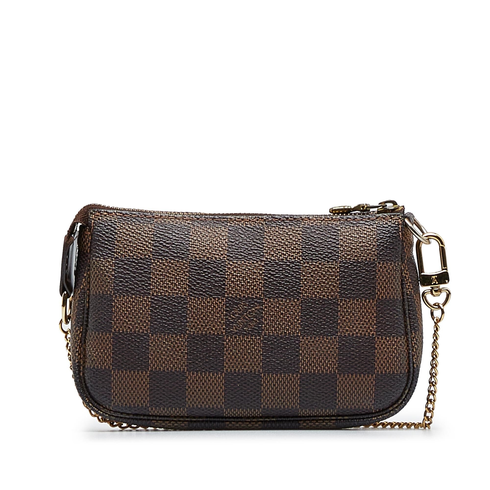Louis Vuitton Damier Ebene Mini Pochette Accessoires (SHG-kC7aIP)