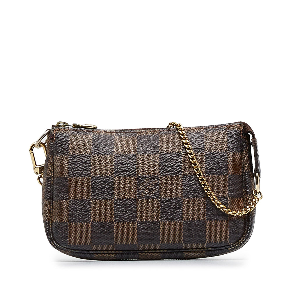 Louis Vuitton Damier Ebene Mini Pochette Accessoires (SHG-kC7aIP)