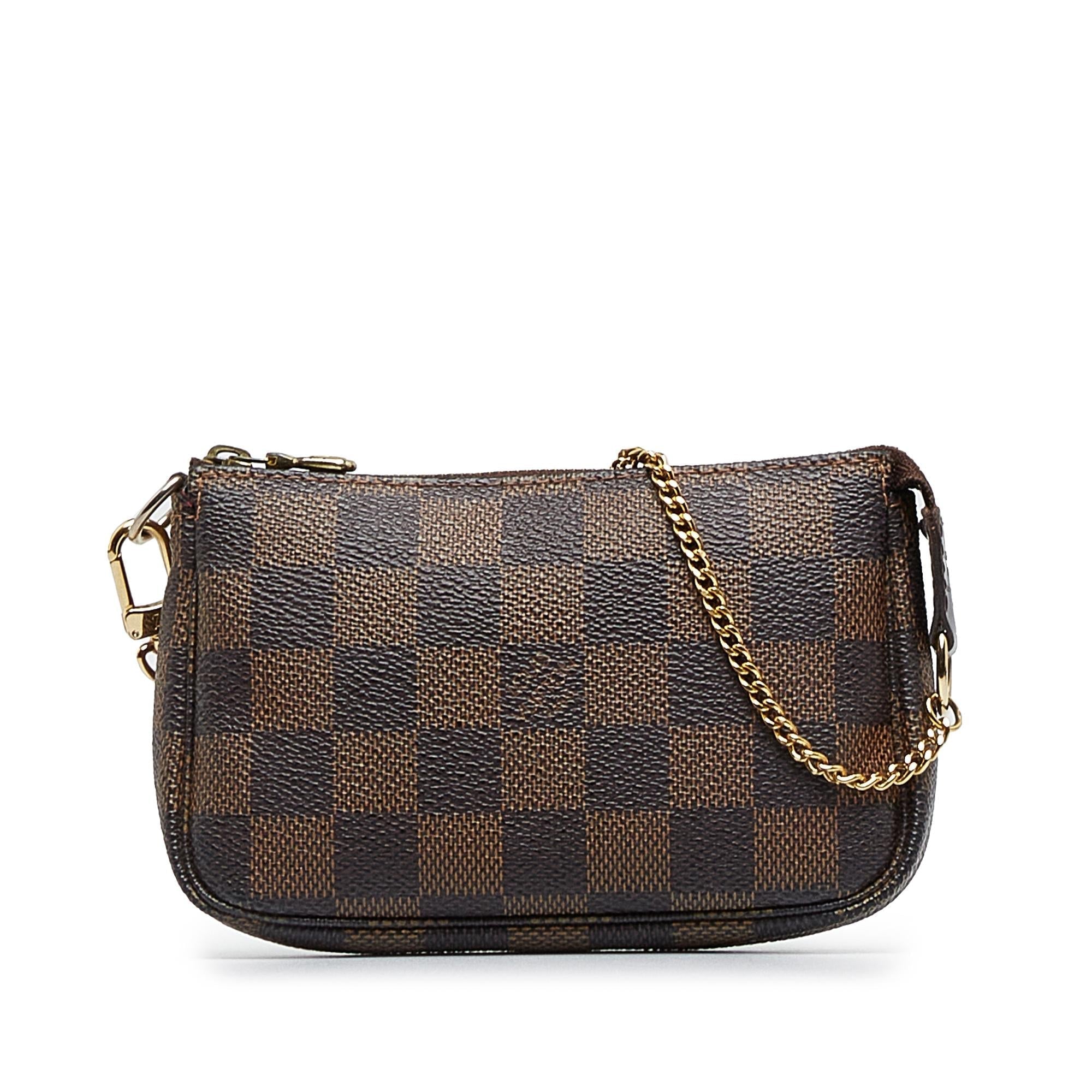 Louis Vuitton Damier Ebene Mini Pochette Accessoires (SHG-kC7aIP)