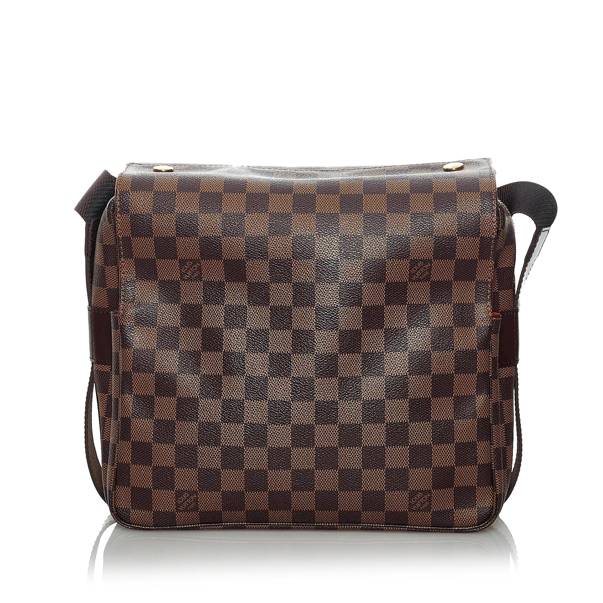 Louis Vuitton Damier Ebene Naviglio (SHG-33802)
