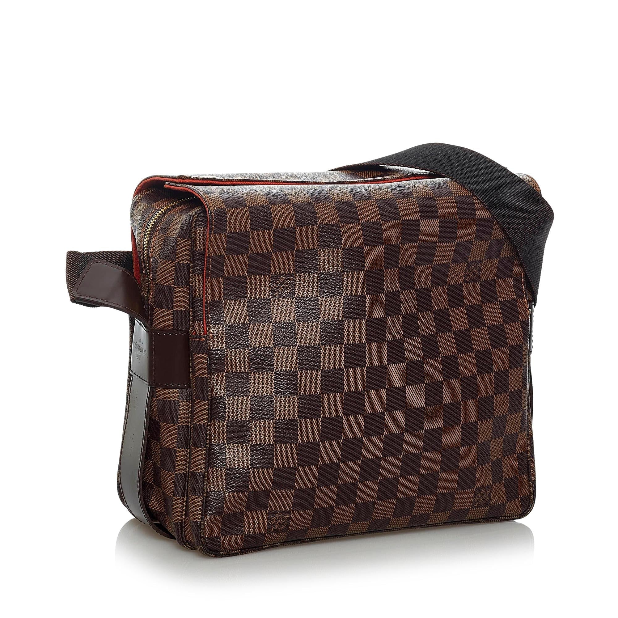 Louis Vuitton Damier Ebene Naviglio (SHG-33802)