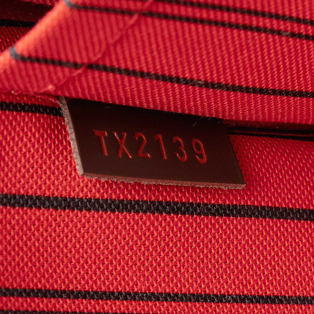 Louis Vuitton Damier Ebene Neverfull GM Pochette (SHF-22033)