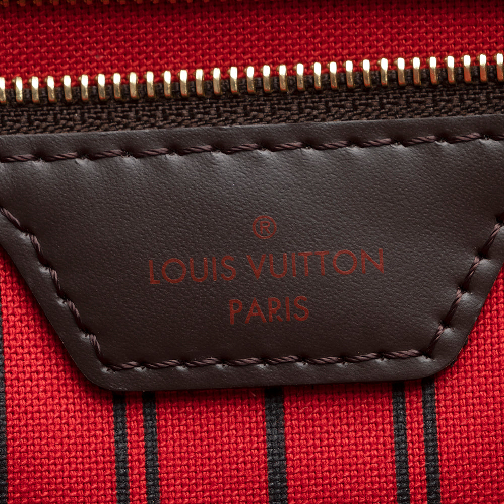 Louis Vuitton Damier Ebene Neverfull GM Tote (SHF-21286)