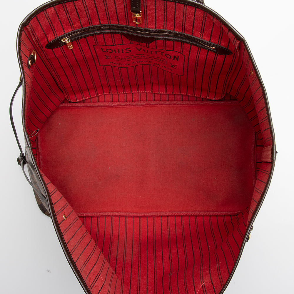 Louis Vuitton Damier Ebene Neverfull GM Tote (SHF-21916)