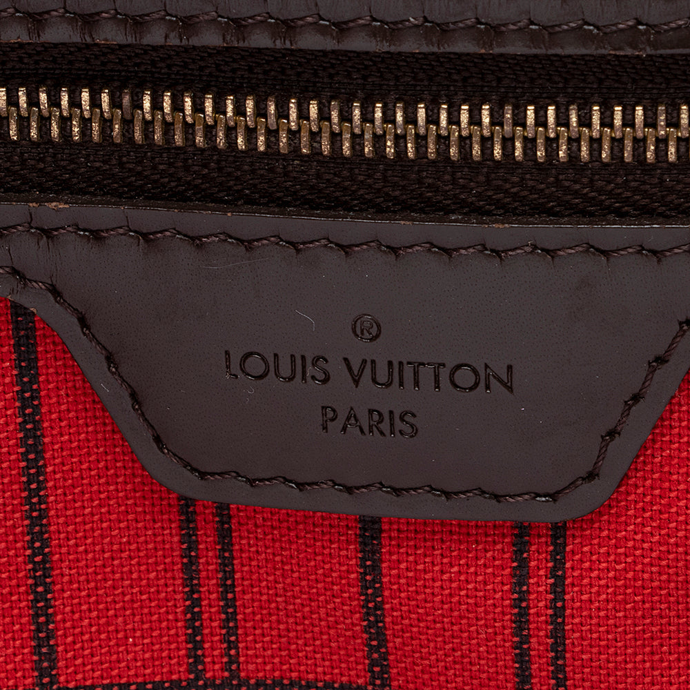 Louis Vuitton Damier Ebene Neverfull GM Tote (SHF-21916)