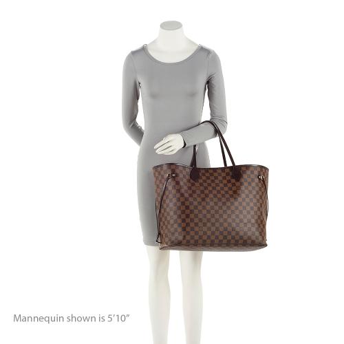 Louis Vuitton Damier Ebene Neverfull GM Tote (SHF-21916)