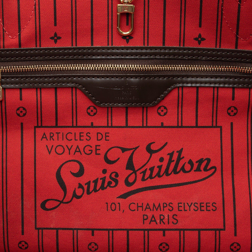 Louis Vuitton Damier Ebene Neverfull GM Tote (SHF-cIcunT)