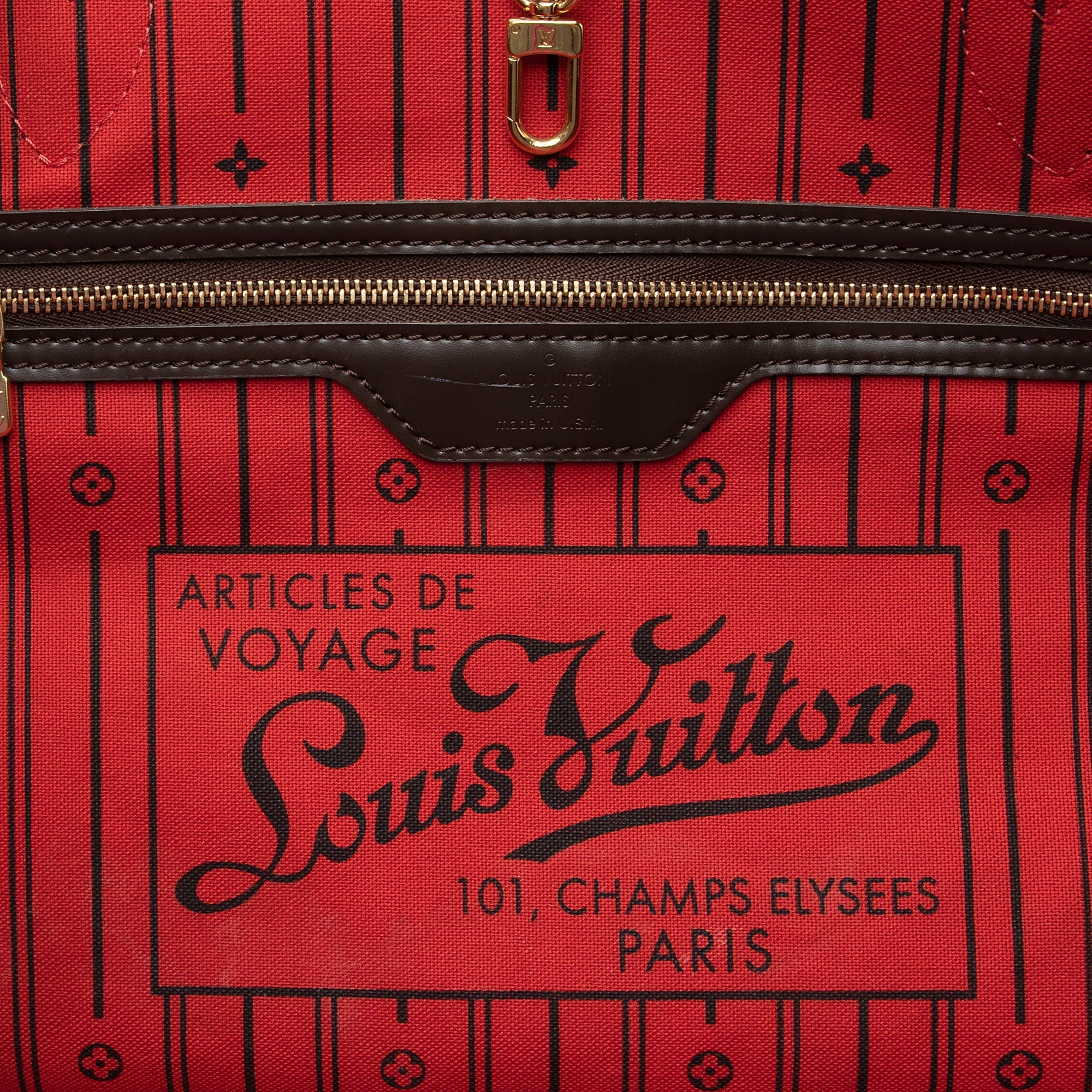 Louis Vuitton Damier Ebene Neverfull GM Tote (SHF-cIcunT)