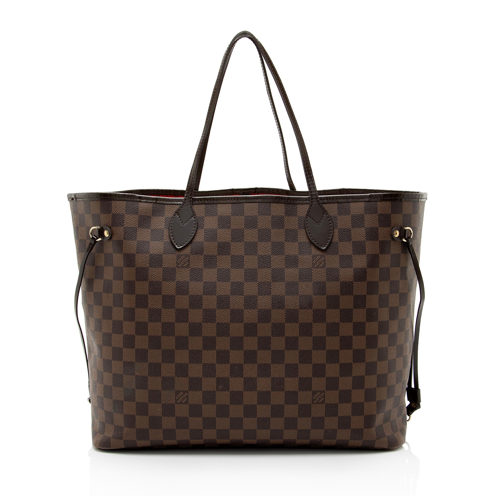 Louis Vuitton Damier Ebene Neverfull GM Tote (SHF-8c5Ims)