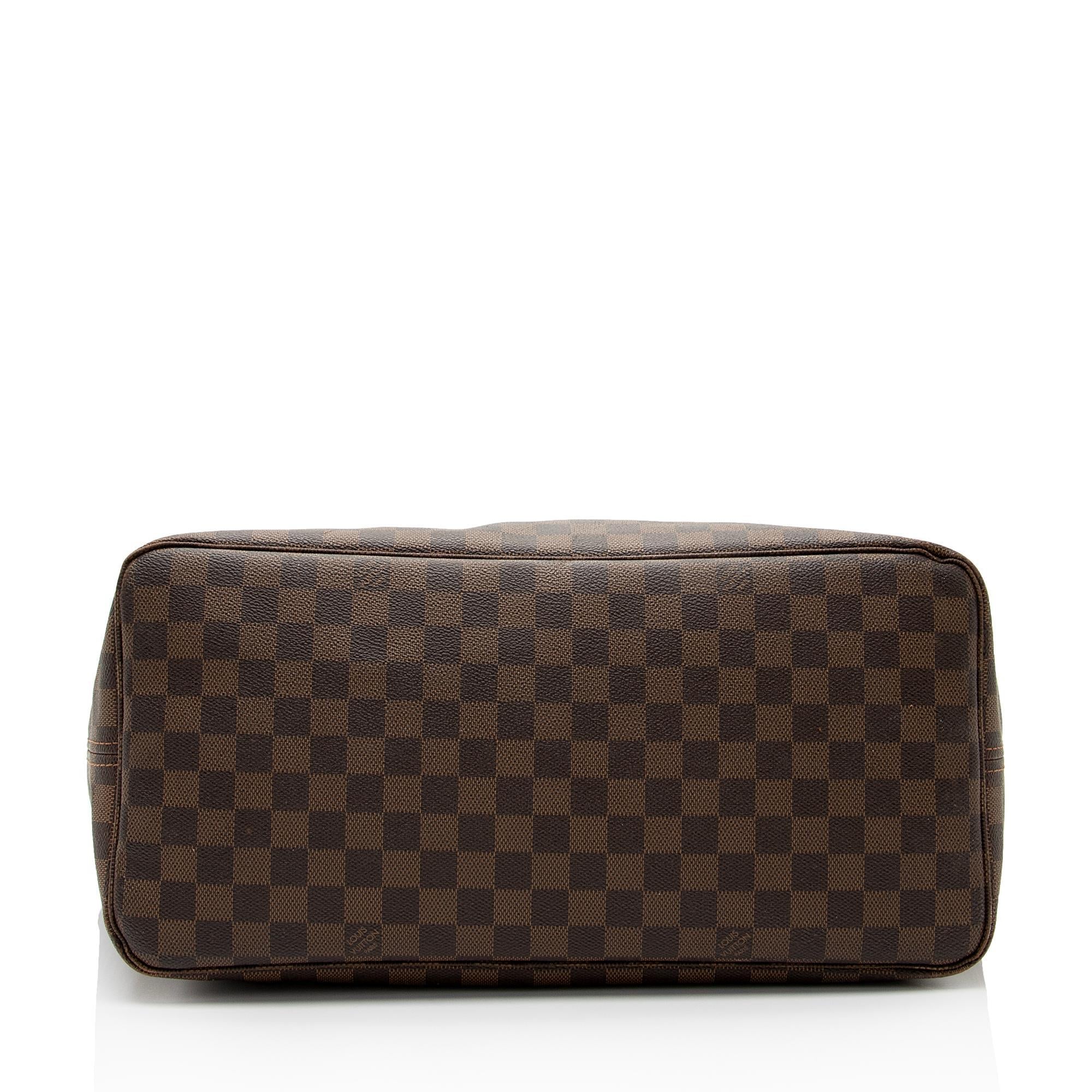 Louis Vuitton Damier Ebene Neverfull GM Tote (SHF-8c5Ims)