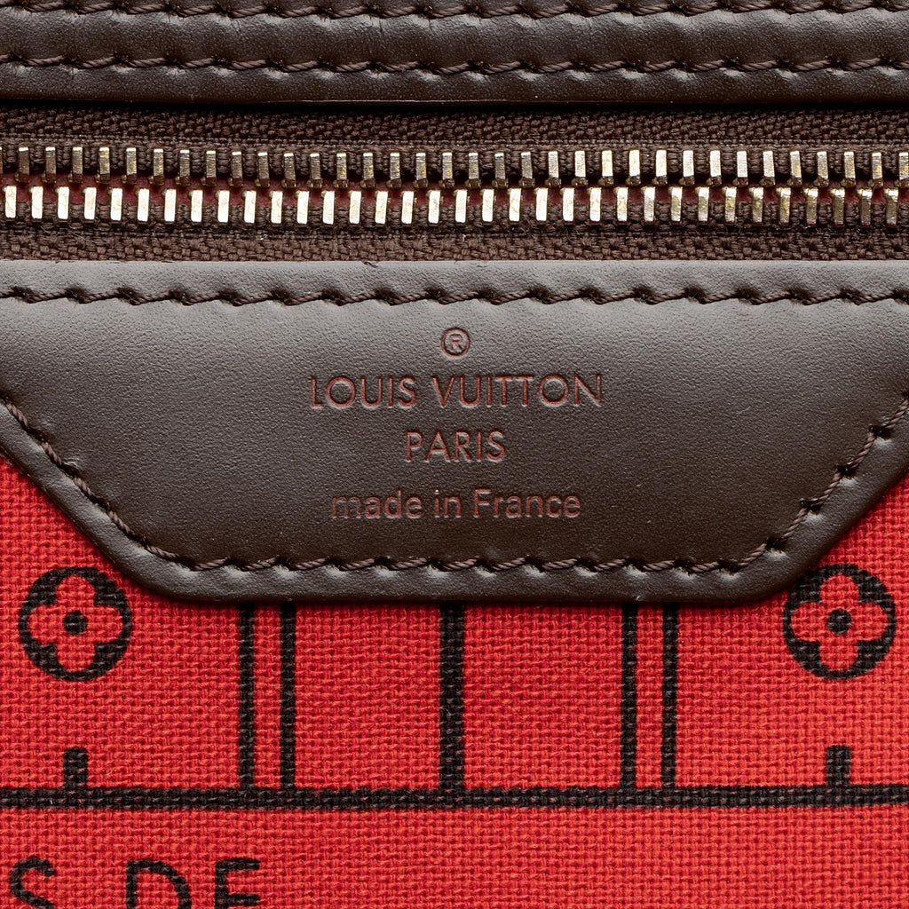 Louis Vuitton Damier Ebene Neverfull GM Tote (SHF-8c5Ims)